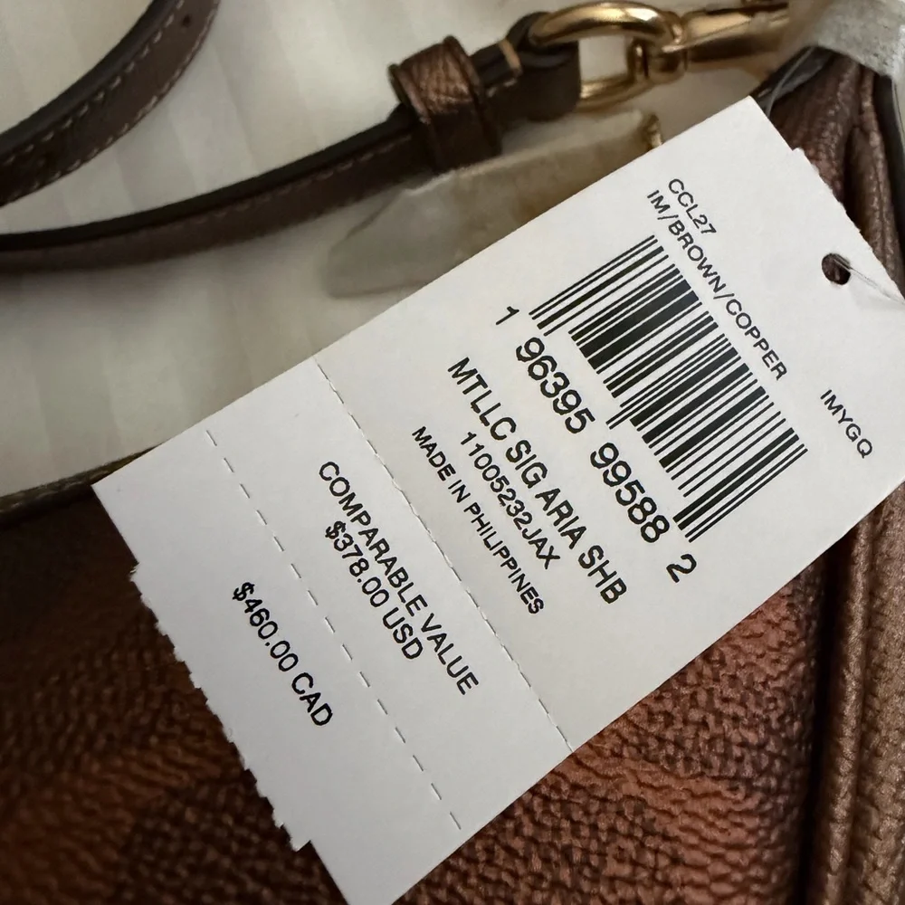 Coach Aria bag - metallic copper - Picture 4 of 5
